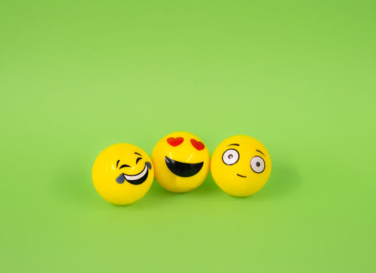 Yellow Emoji Face Stress Balls