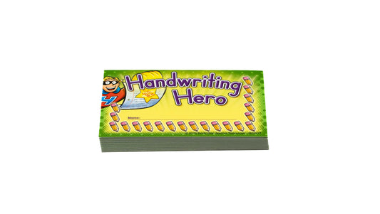 Reward Cards - 'Handwriting Hero'