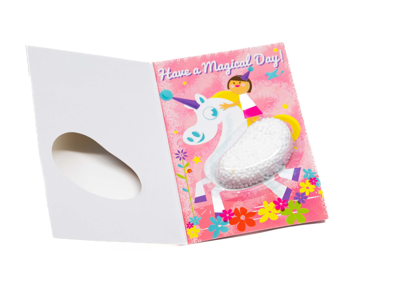 Unicorn 'Happy Birthday' Card Playfoam