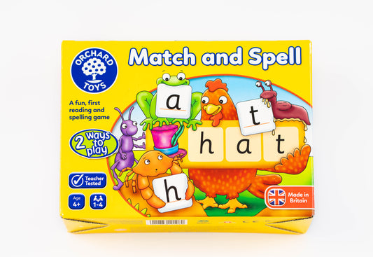 Match and Spell: Reading and Spelling Game