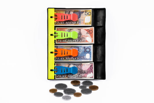 Kids Pretend Cashier Till Drawer - Australian Currency