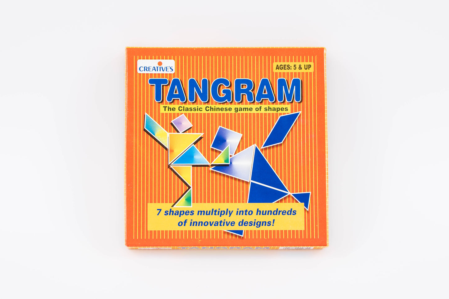 Tangram Educational Shape Game - Puzzle Brain Teaser