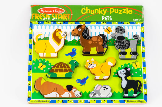 Kids Chunky Puzzles Wooden